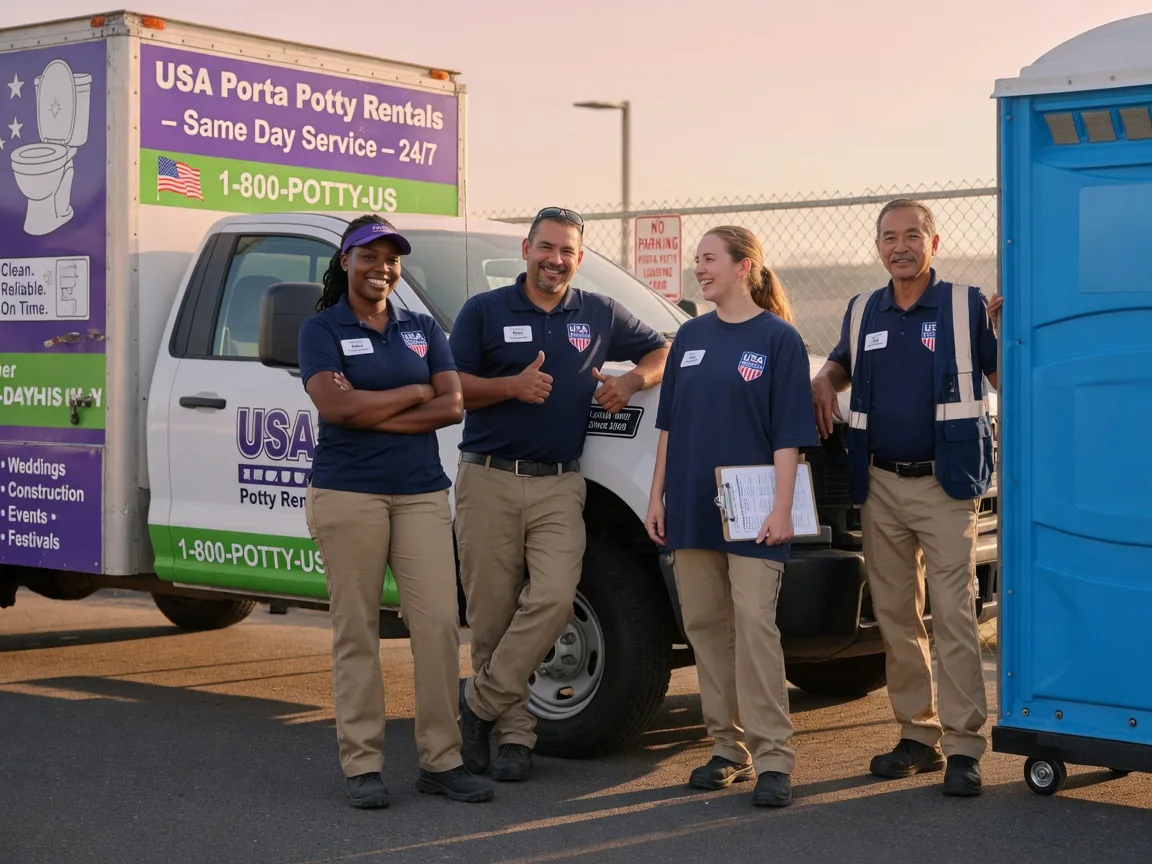 Porta Potty Rental company in Letart, WV